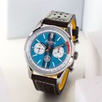 Breitling 42MM in Diameter Stainless Steel Sapphire Glass Blue Watch